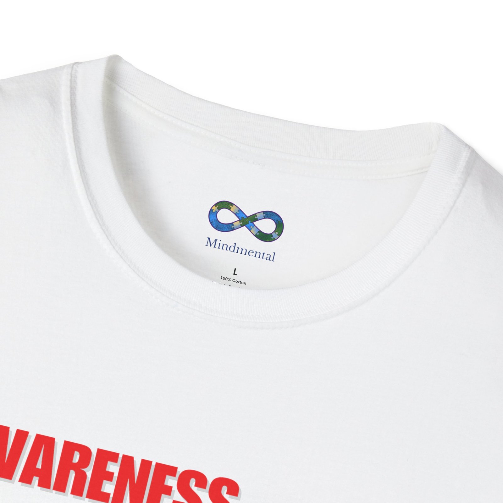 Awareness. Acceptance. Inclusion. Always. T-Shirt — Equality Statement Message Tee - Image 7