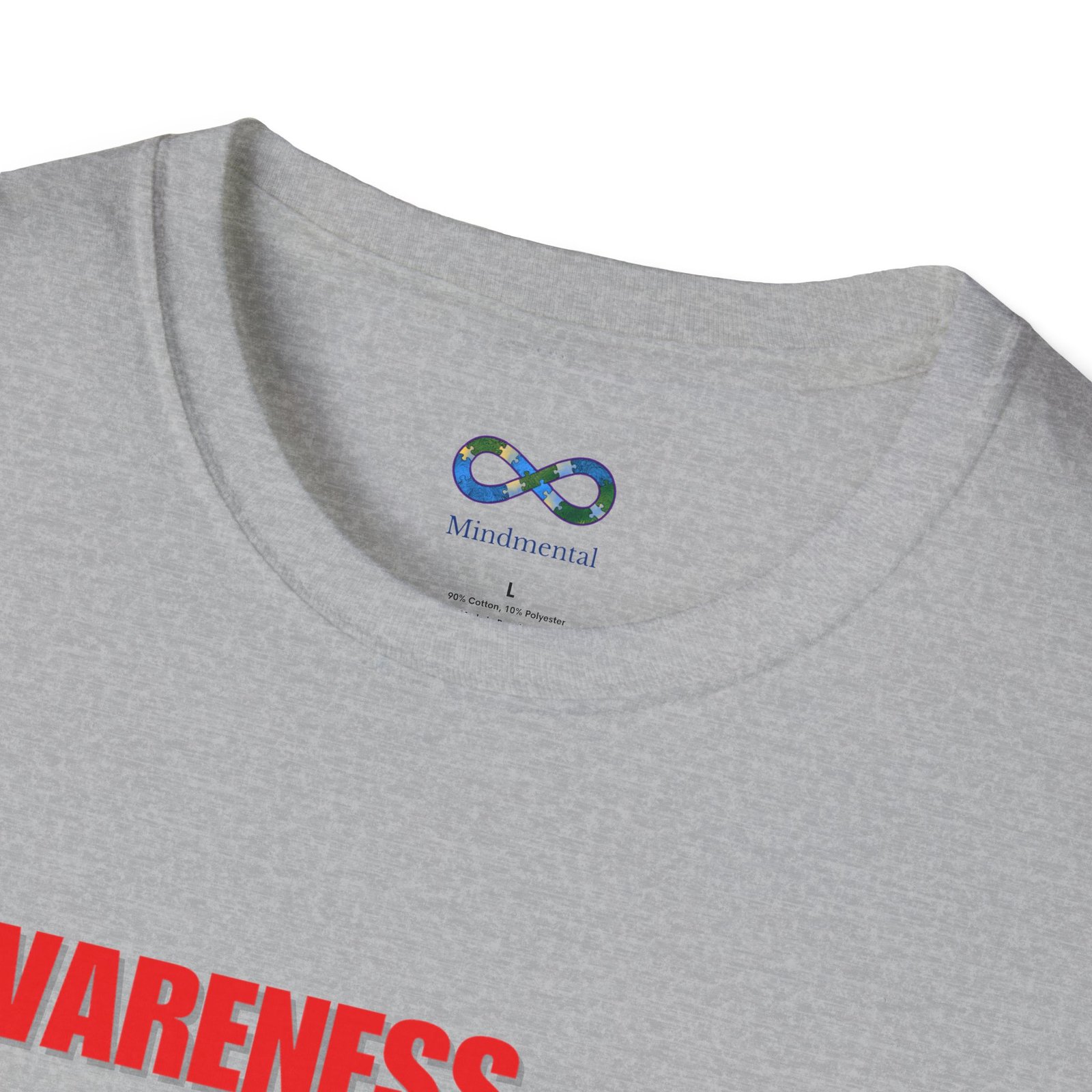 Awareness. Acceptance. Inclusion. Always. T-Shirt — Equality Statement Message Tee - Image 15