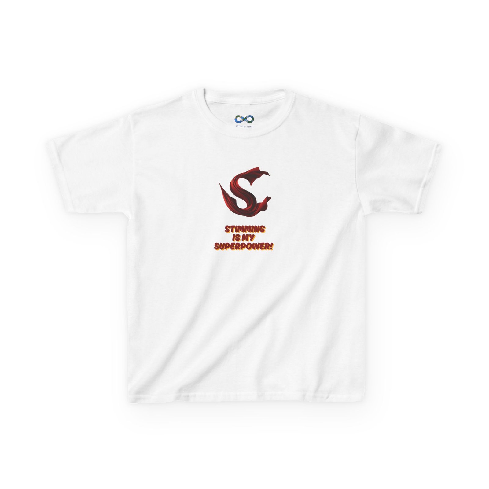 "Stimming is My Superpower" Kid's T-shirt - Image 5