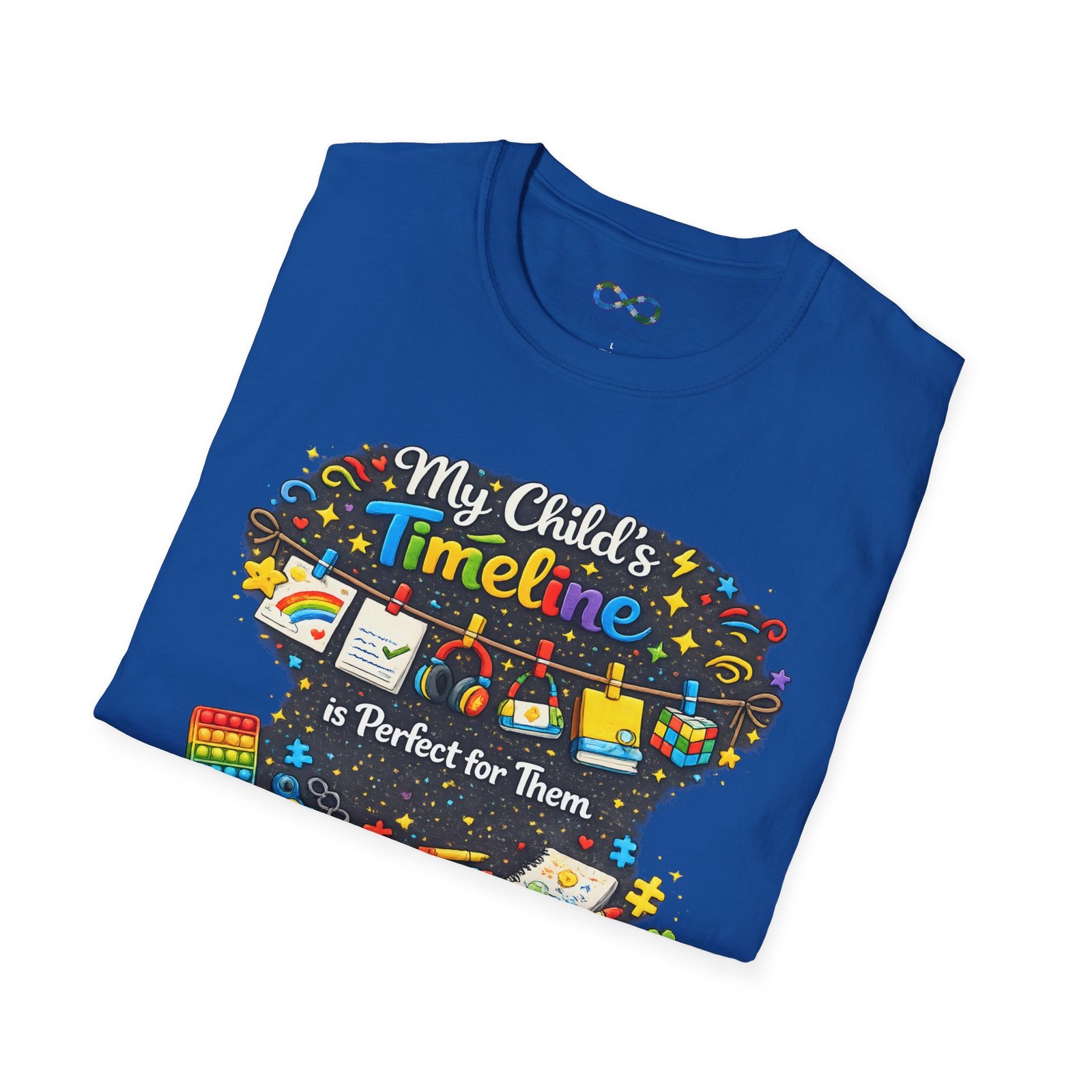 "My Child’s Timeline Is Perfect for Them" Whimsical School‑Age Tee - Image 36