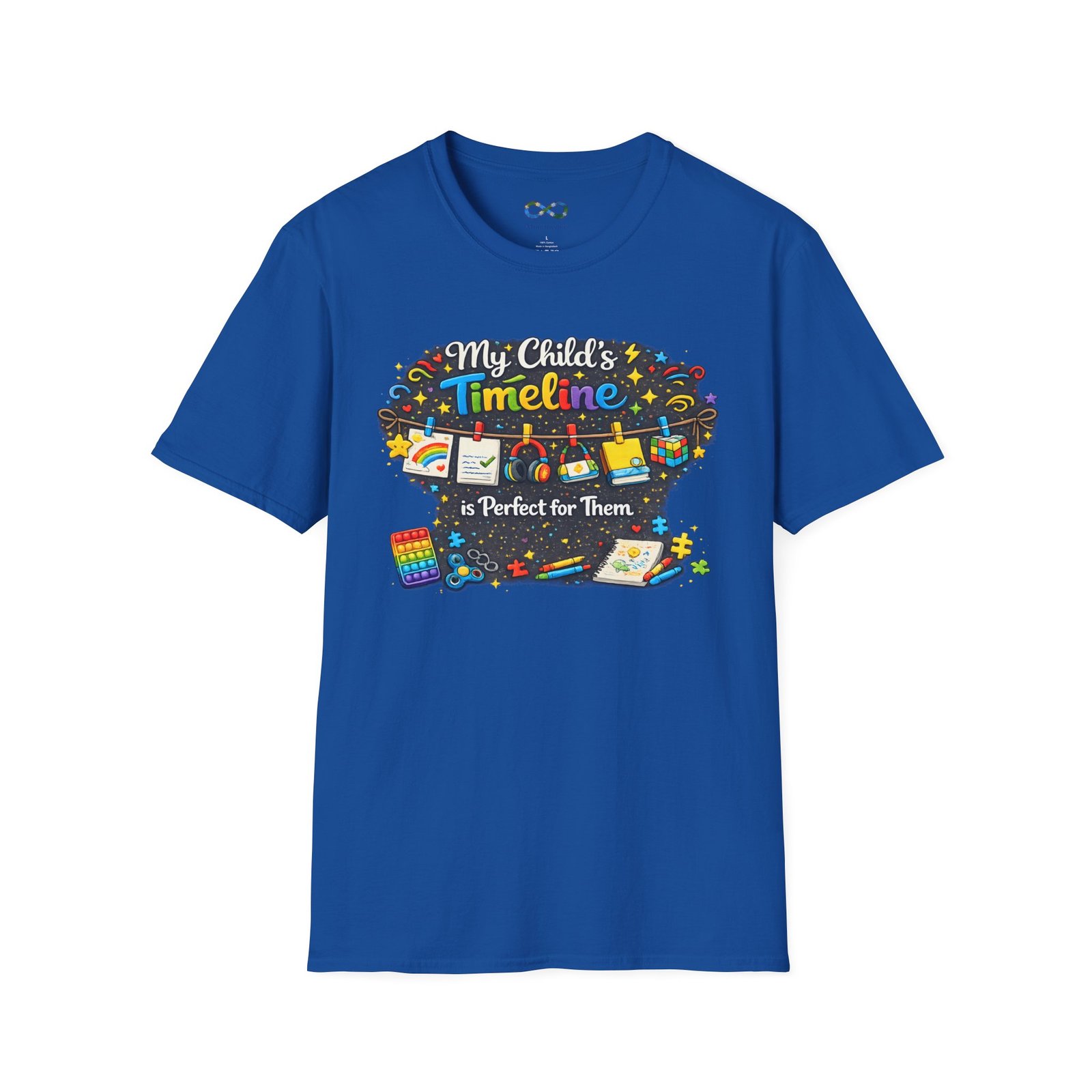 "My Child’s Timeline Is Perfect for Them" Whimsical School‑Age Tee - Image 33