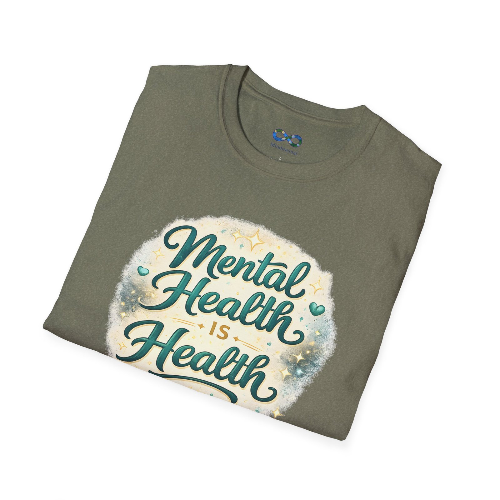Mental Health Is Health T-Shirt - Image 36