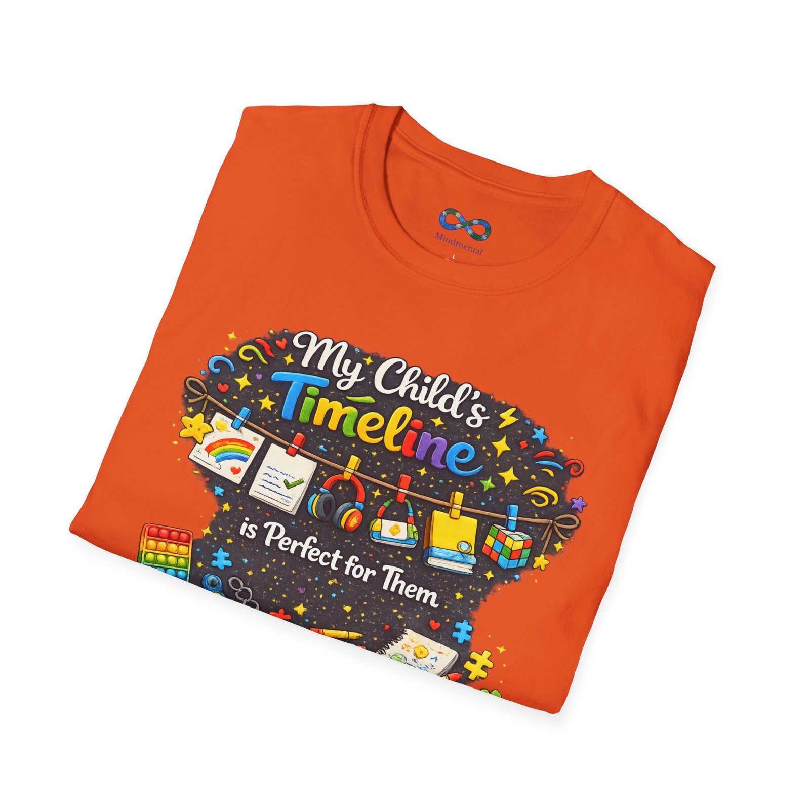 "My Child’s Timeline Is Perfect for Them" Whimsical School‑Age Tee - Image 28