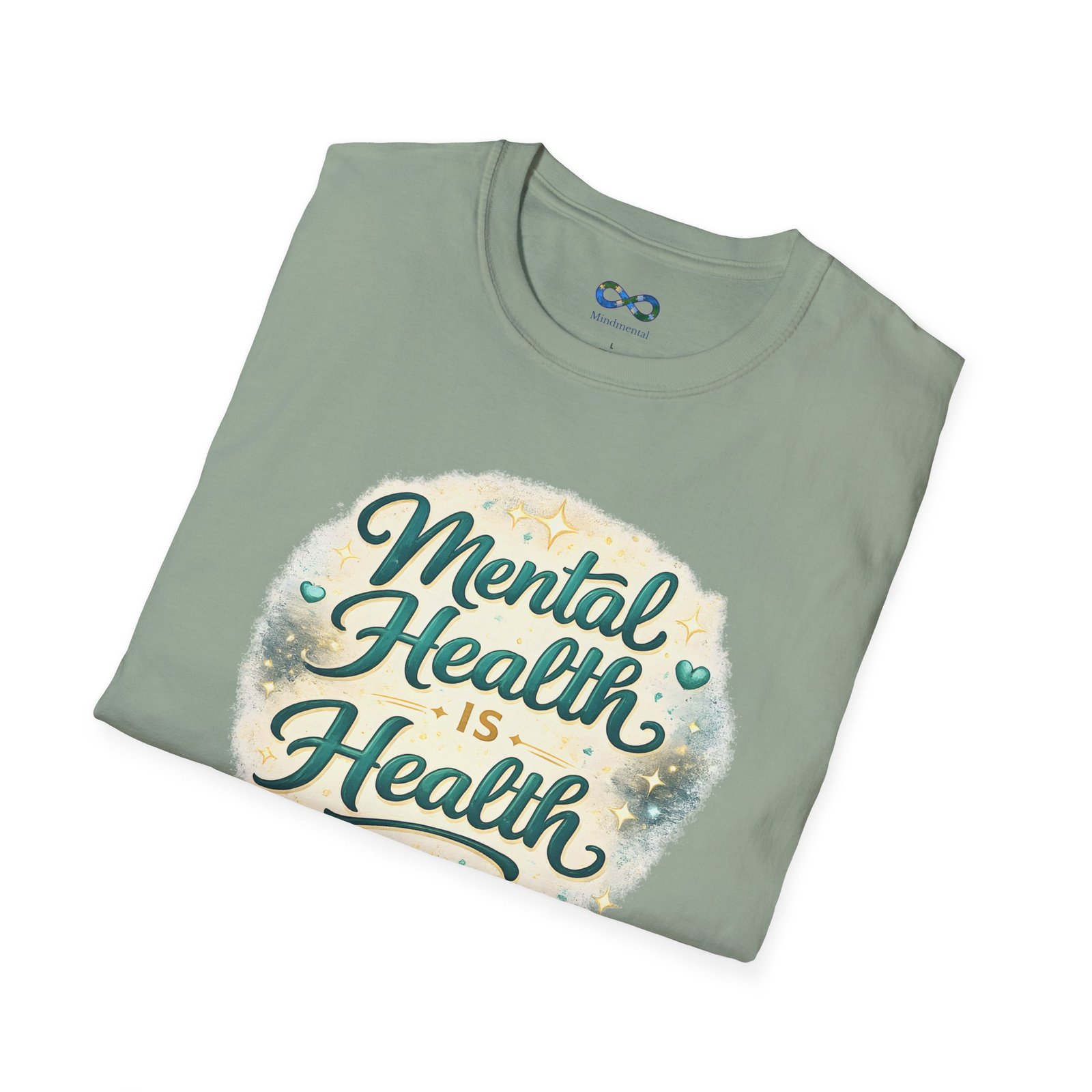 Mental Health Is Health T-Shirt - Image 40
