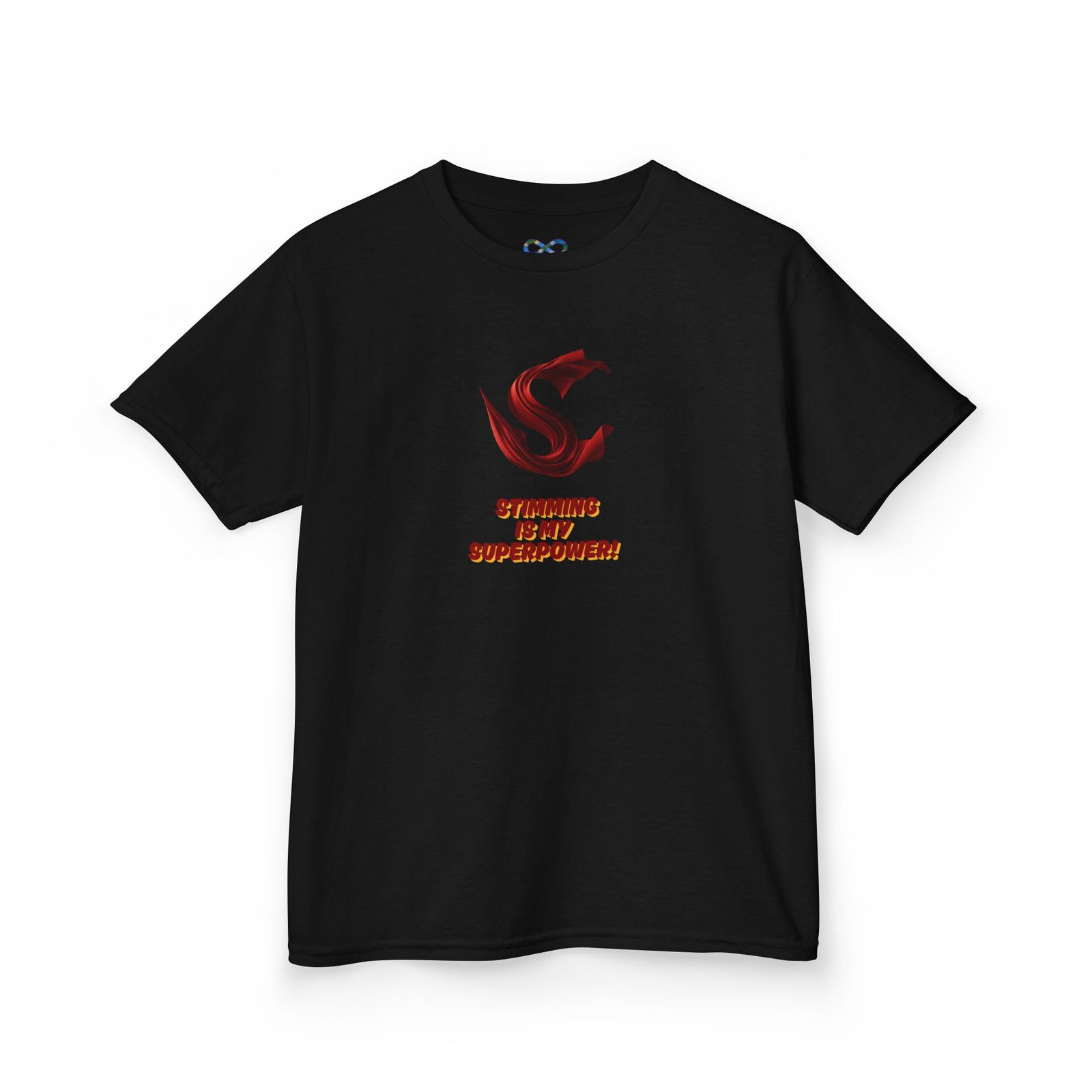 "Stimming is My Superpower" Kid's T-shirt - Image 11