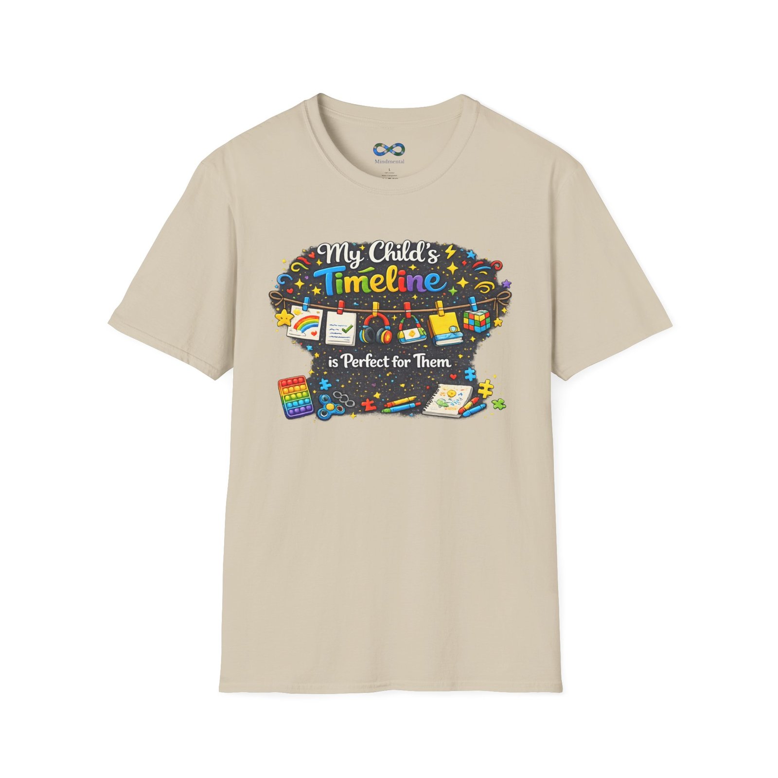 "My Child’s Timeline Is Perfect for Them" Whimsical School‑Age Tee - Image 13