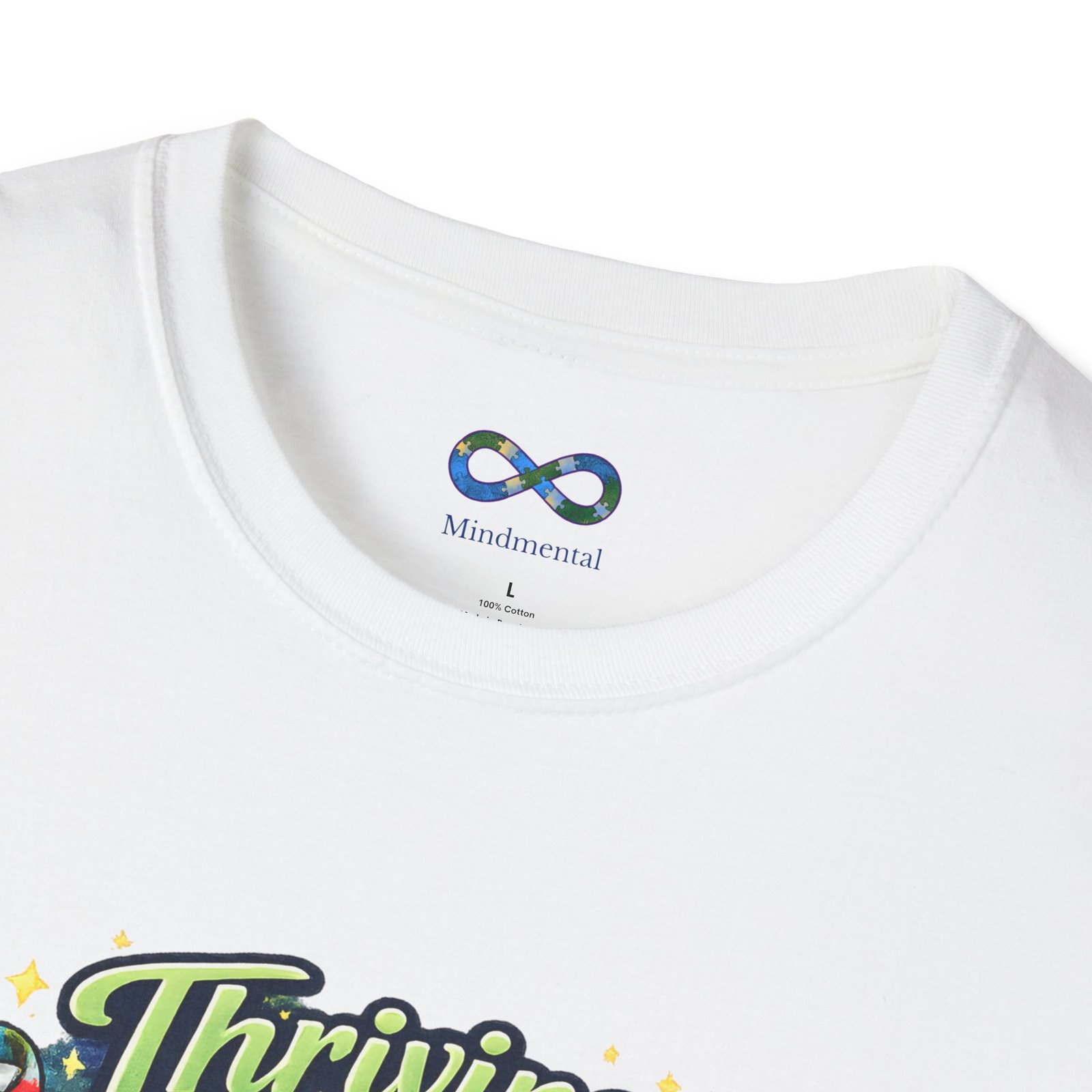 Thriving Looks Different Here T-Shirt - Military Veteran & Family Support Graphic Tee - Image 3