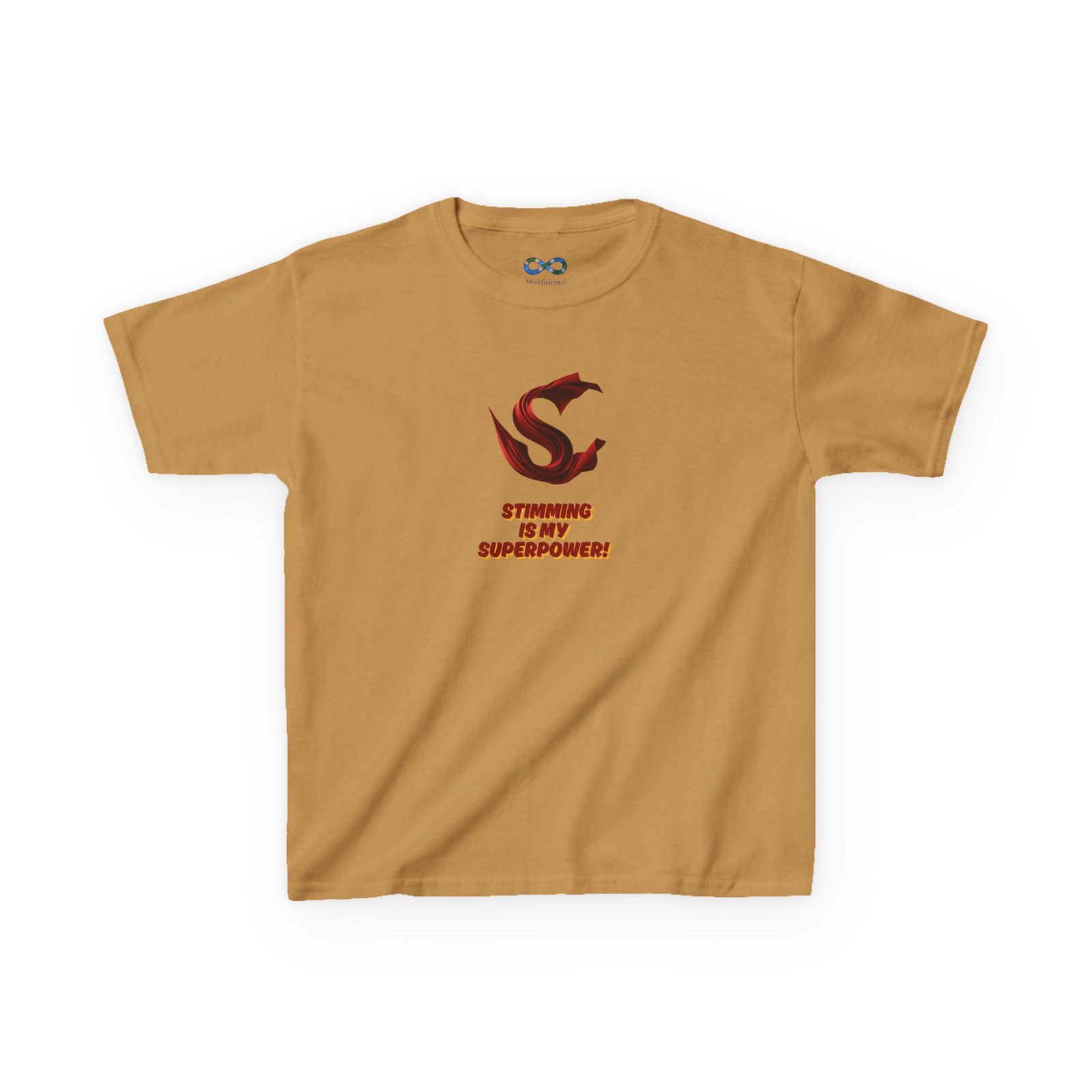 "Stimming is My Superpower" Kid's T-shirt - Image 13