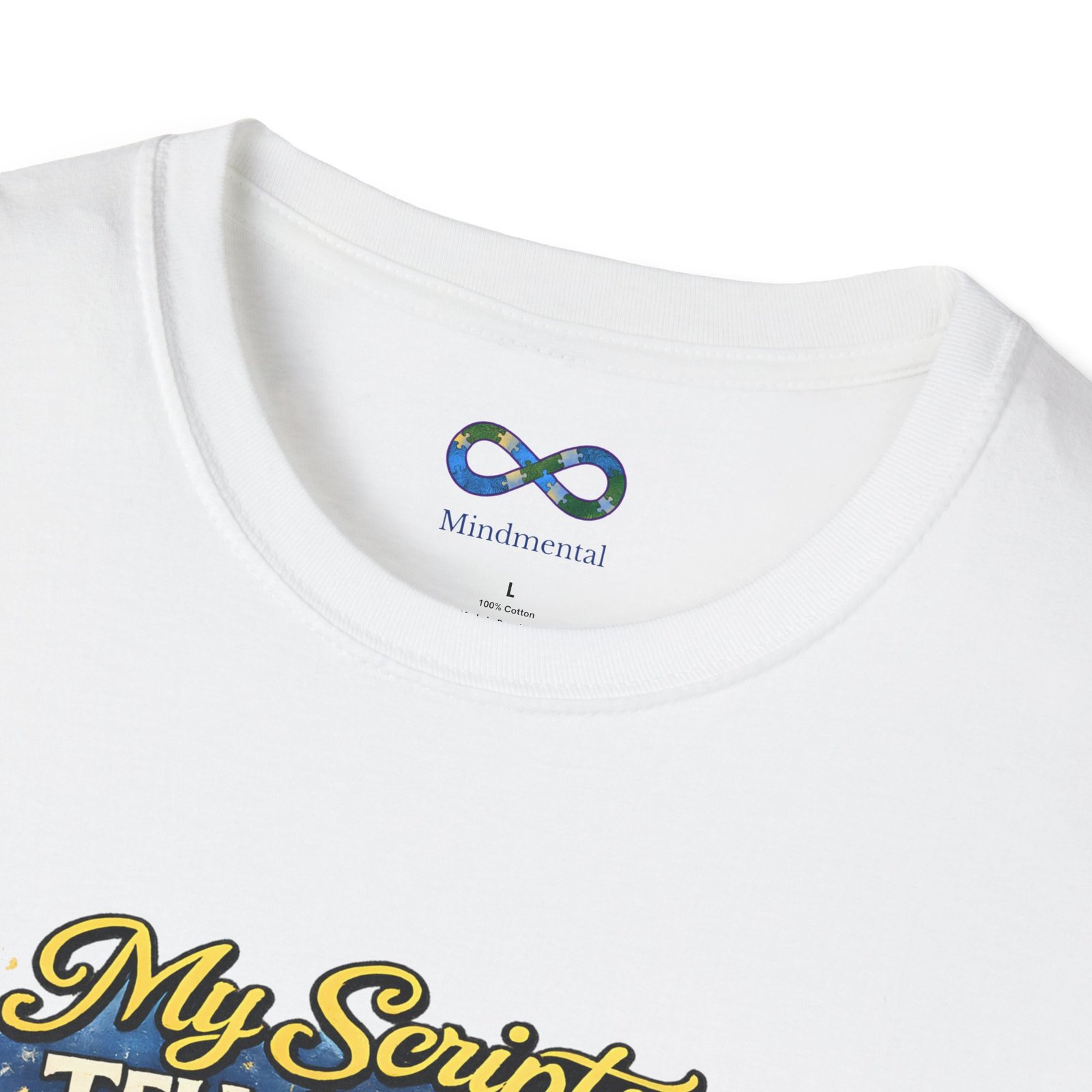 "My Scripts Tell Stories / Gestalt Before Grammar" Communication‑First Tee - Image 7