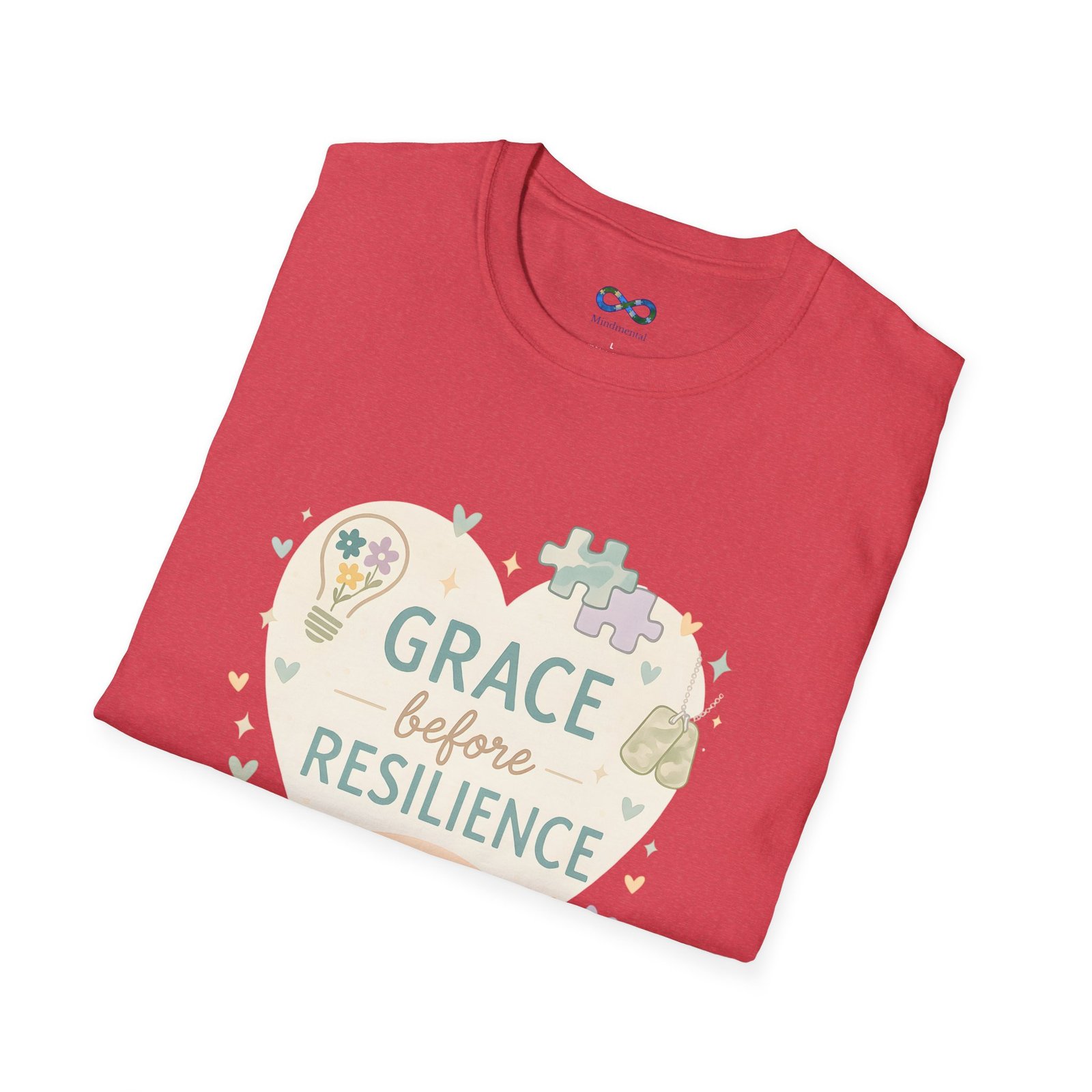 Grace Before Resilience T‑Shirt - Inspirational Military Resilience Design - Image 12