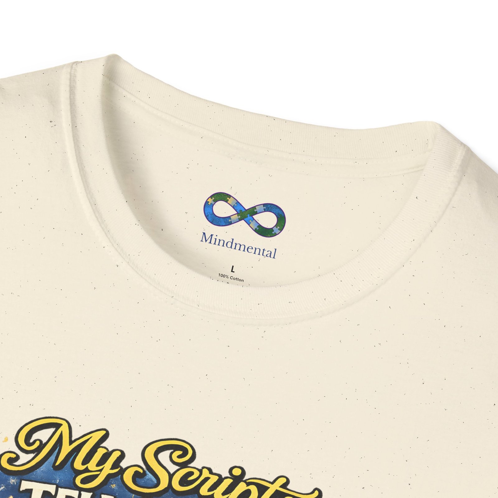 "My Scripts Tell Stories / Gestalt Before Grammar" Communication‑First Tee - Image 3