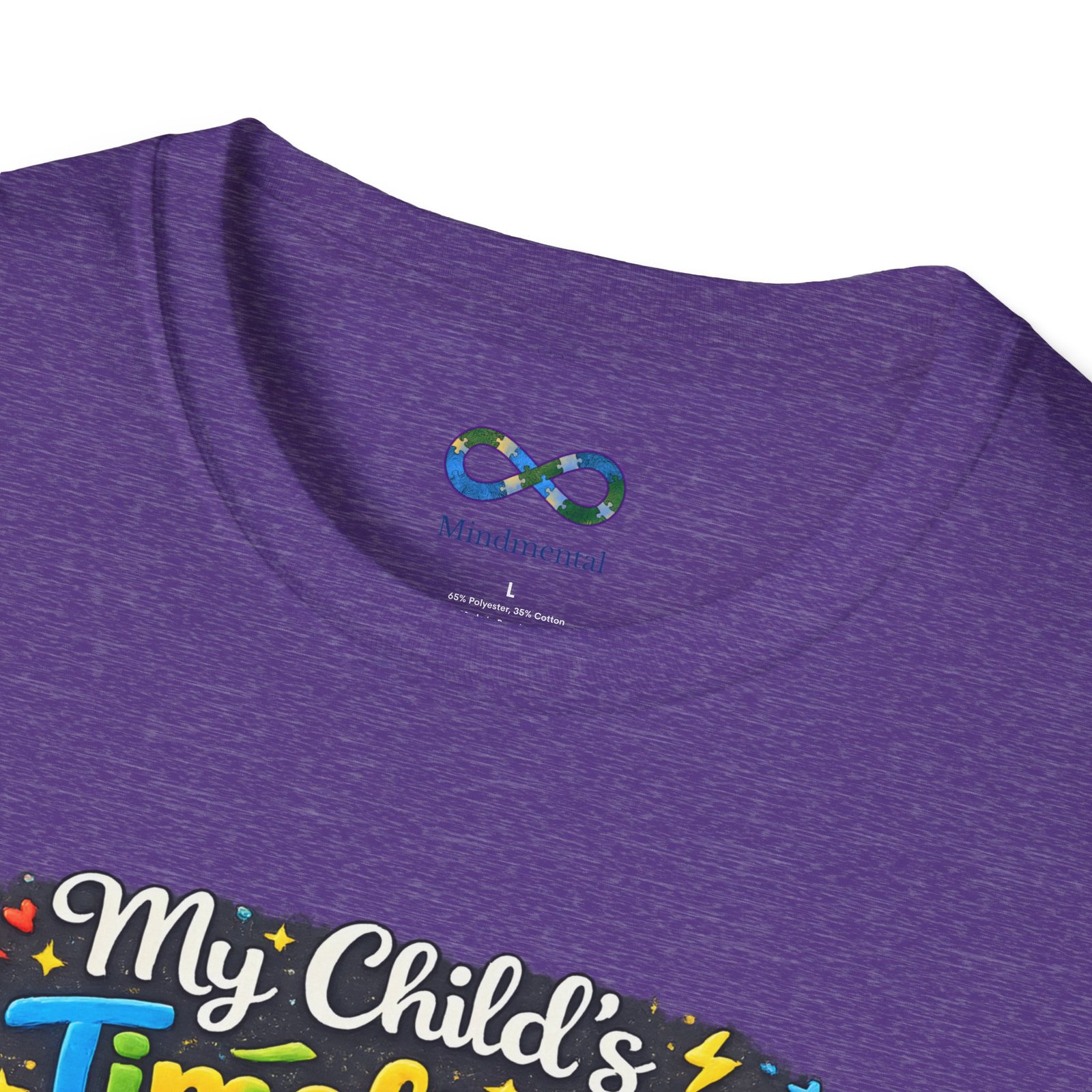 "My Child’s Timeline Is Perfect for Them" Whimsical School‑Age Tee - Image 3