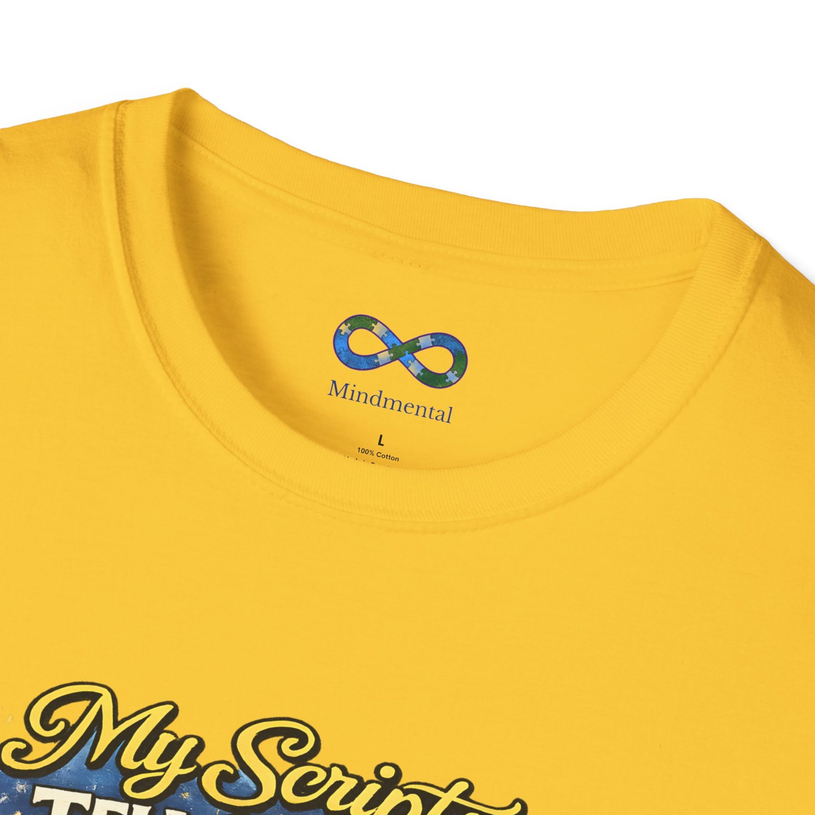 "My Scripts Tell Stories / Gestalt Before Grammar" Communication‑First Tee - Image 23