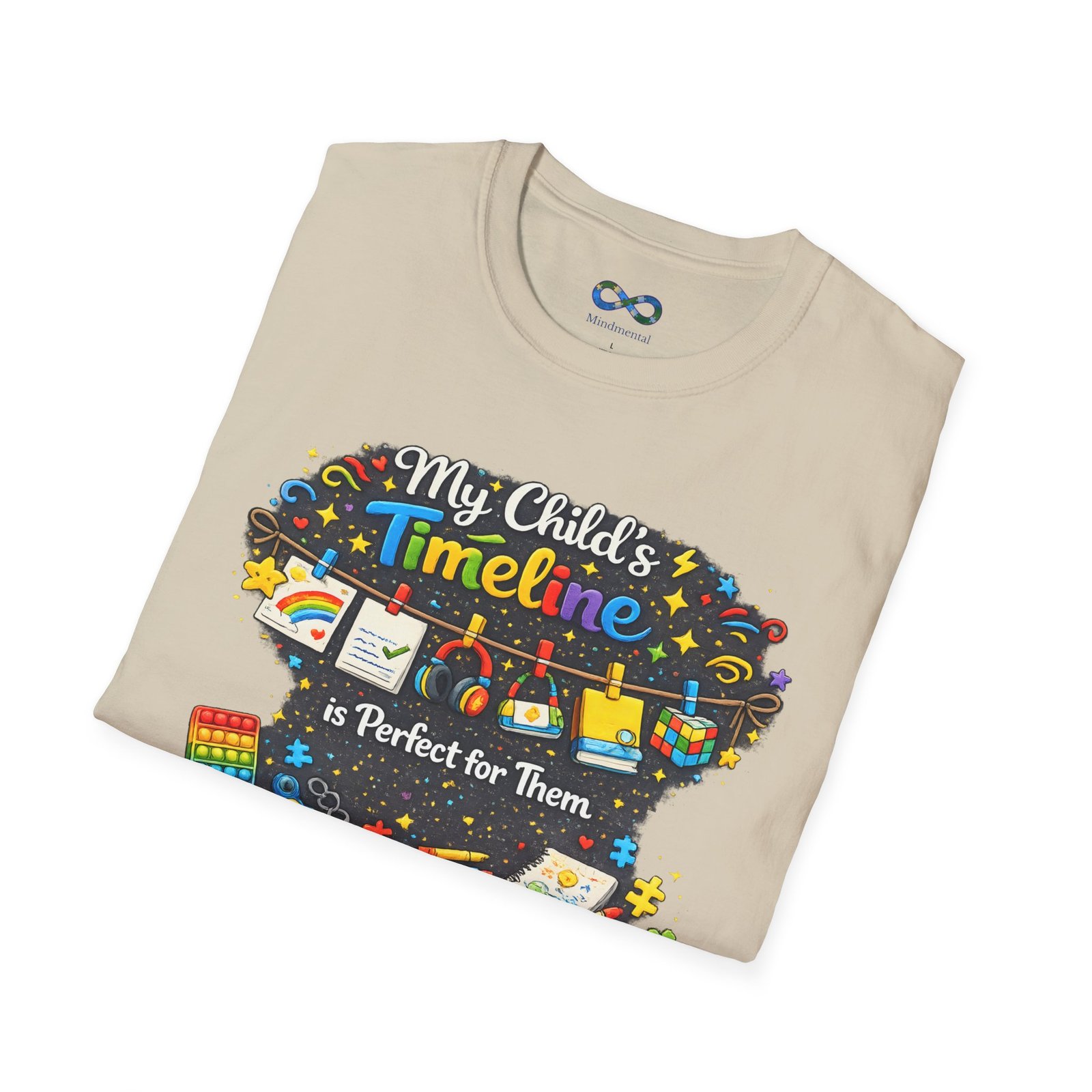 "My Child’s Timeline Is Perfect for Them" Whimsical School‑Age Tee - Image 16
