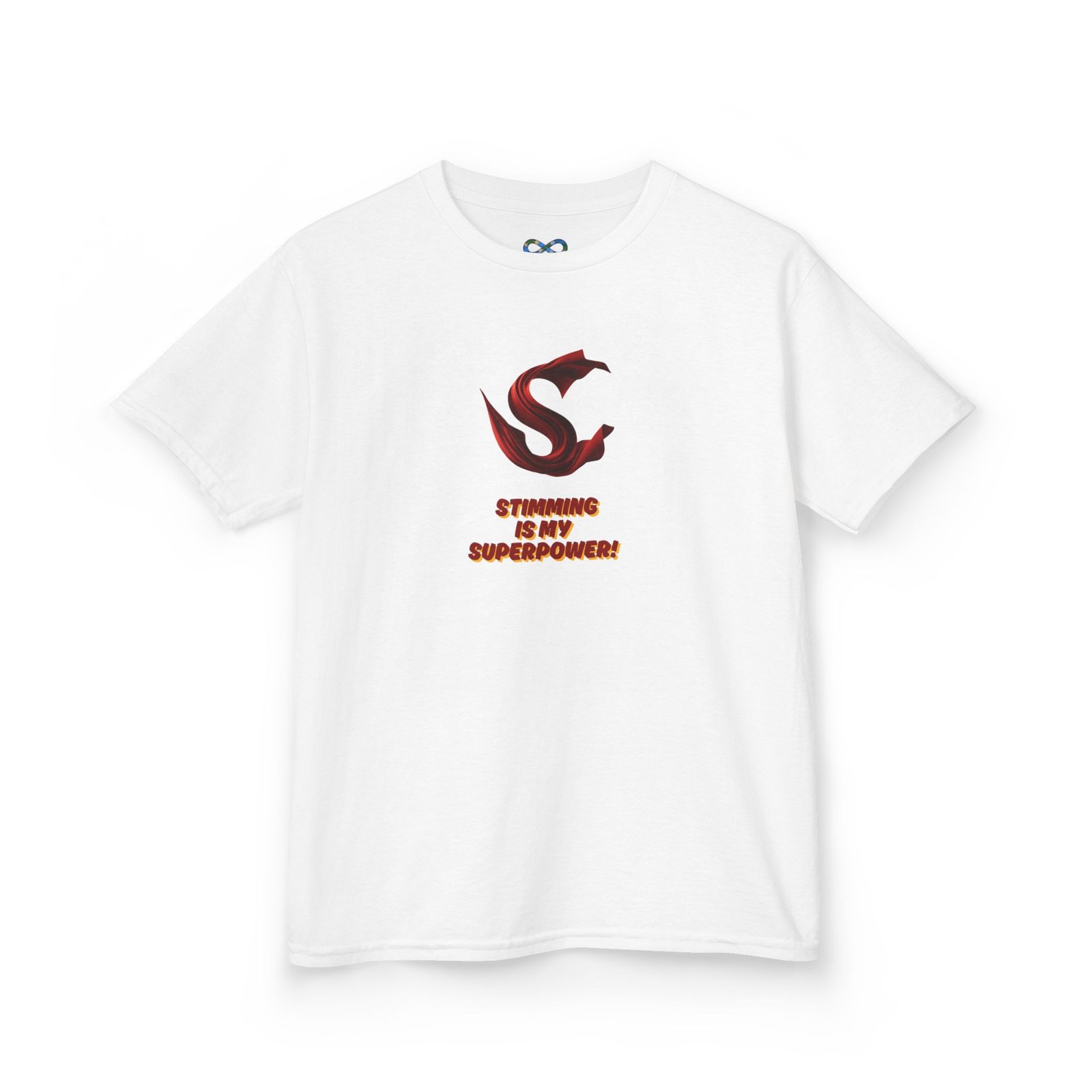 "Stimming is My Superpower" Kid's T-shirt - Image 7
