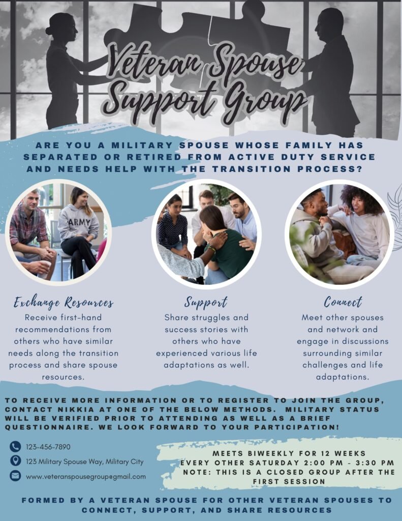 Veteran Spouse group flyer (1)
